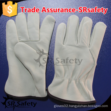 SRSAFETY cow grain leather, driver gloves